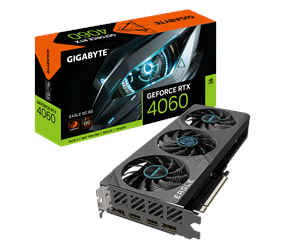 Grafikkort - GIGABYTE GeForce RTX 4060 EAGLE OC - 8GB GDDR6 RAM - Grafikkort - GV-N4060EAGLE OC-8GD