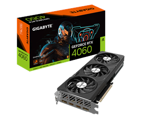 Grafikkort - GIGABYTE GeForce RTX 4060 GAMING OC - 8GB GDDR6 RAM - Grafikkort - GV-N4060GAMING OC-8GD