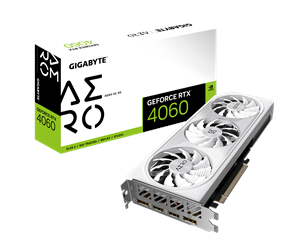 Grafikkort - GIGABYTE GeForce RTX 4060 AERO OC - 8GB GDDR6 RAM - Grafikkort - GV-N4060AERO OC-8GD