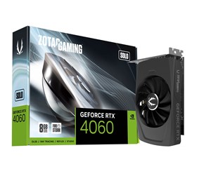 Grafikkort - ZOTAC GeForce RTX 4060 Solo - 8GB GDDR6 RAM - Grafikkort - ZT-D40600G-10L