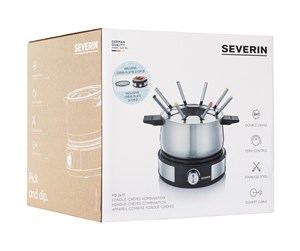 Andre kjøkkenapparater - SEVERIN FO 2471 - fondue pot/crepe maker - black - 2471