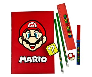 Skole - Undercover Super Mario Writing Set 7dlg. - SUMA1122