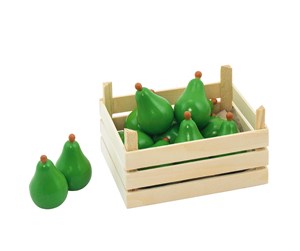 Treleker - Goki Wooden Pears in Box 10pcs. - 51667