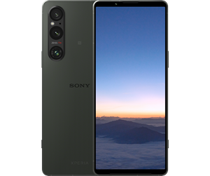 Mobiltelefoner - Sony Xperia 1 V 256GB/12GB - Khakigrønn - XQDQ54C0G.EUK