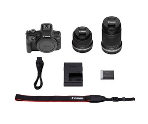 Kamera - Canon EOS R100 + RF-S 18–45MM IS STM + RF-S 55-210MM F5-7.1 IS STM - 6052C023