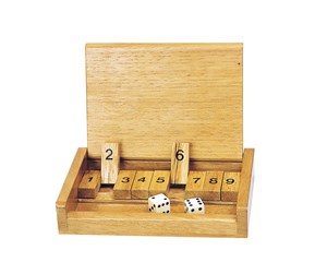 Brettspill & Puslespill - Goki Wooden Game Shut the Box - HS185