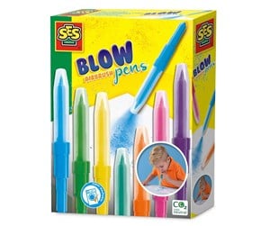 Kreative leker - SES Blow Airbrush Felt Pens - 00275