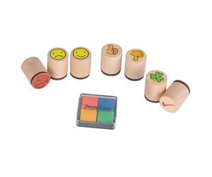 Kreative leker - Goki Stamp Set 8pcs. - 15532