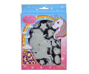 Leketøy - SIMBA DICKIE GROUP Glow in the Dark Unicorn Set 41 pcs. - 107826022