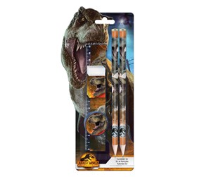 Skole - Kids Licensing Jurassic World Stationery Set 5 pcs. - JP00014