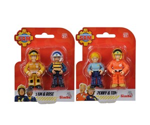 Leketøy - SIMBA DICKIE GROUP Fireman Sam Play Figures 2pcs. - 109252585