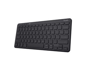 Tastatur - Trust Lyra Compact - Nordisk - Svart - 25058