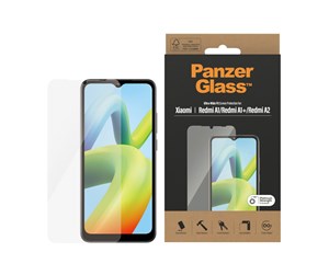 Mobil - Beskyttelsesglass - PanzerGlass Screen Protector Xiaomi Redmi A1 | A1+ | A2 | Ultra-Wide Fit - PANZER8067