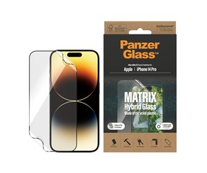 Mobil - Beskyttelsesglass - PanzerGlass MATRIX Screen Protector Apple iPhone 14 Pro | Ultra-Wide Fit w. AlignerKit - PANZER2802