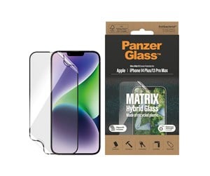 Mobil - Beskyttelsesglass - PanzerGlass MATRIX Screen Protector Apple iPhone 14 Plus | 13 Pro Max | Ultra-Wide Fit w. AlignerKit - PANZER2803