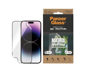 Mobil - Beskyttelsesglass - PanzerGlass MATRIX Screen Protector Apple iPhone 14 Pro Max | Ultra-Wide Fit m. AlignerKit - PANZER2804