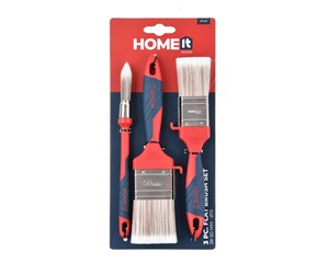 Verktøy - Work>it Brushes in a Set of 1 Round and 2 Flat - 38482