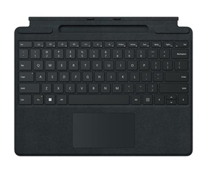 Tastatur - Microsoft Surface Pro Signature Keyboard - keyboard - with touchpad accelerometer Surface Slim Pen 2 storage and charging tray - black - Tastatur - Svart - 8XA-00009