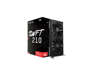 Grafikkort - XFX Radeon RX 7600 Speedster SWFT 210 Core - 8GB GDDR6 RAM - Grafikkort - RX-76PSWFTFY