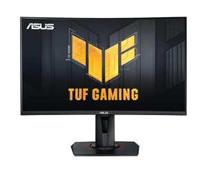 Skjerm - 27" ASUS Tuf Gaming VG27VQM - 1920x1080 (FHD) - 240Hz - VA - USB 3.2 HUB - Curved - 90LM0510-B03E70