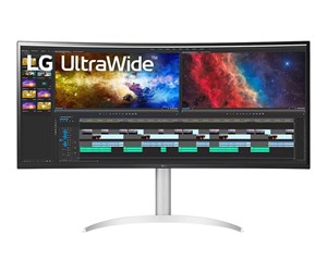 Skjerm - 38" LG UltraWide 38BQ85C-W - LED monitor - curved - 38" - HDR - 38BQ85C-W