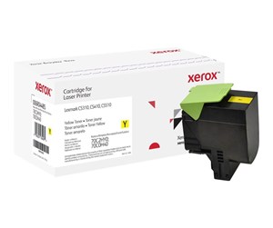 Printertilbehør blekk/toner - Xerox Everyday - High Yield - yellow - compatible - toner cartridge (alternative for: Lexmark 70C0H40 Lexmark 70C2HY0) - return programme - Laser toner Yellow - 006R04485