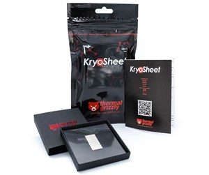 Prosessor-kjøler - Thermal Grizzly KryoSheet thermal pad - 24 x 12 mm - Termisk plate - TG-KS-24-12