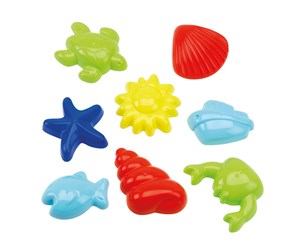 Utendørsleker - Ecoiffier Underwater World Sand Shapes 8pcs. - 630