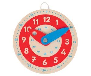 Treleker - Goki Wooden Learning Clock - 58485