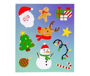 Kreative leker - LG-Imports Stickers Christmas - 8562