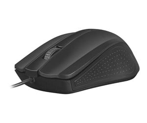 Mus - Natec Snipe - mouse - USB - black - Mus - Optisk - 3 knapper - Svart - NMY-2020