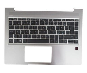 Tastatur - HP - notebook replacement keyboard - with ClickPad - with top cover - Bærbart tastatur - til utskifting - L65224-DH1