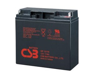 UPS - CSB Battery CSB GP12170 - UPS battery - Lead Acid - 17 Ah - GP12170B1