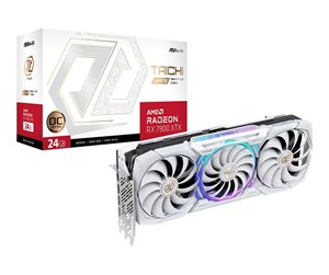 Grafikkort - ASRock Radeon RX 7900 XTX Taichi White OC - 24GB GDDR6 RAM - Grafikkort - 90-GA4AZZ-00UANF