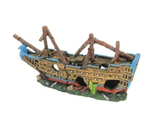 Fisk - 4FISH Shipwreck 23x6.5x11.5 cm - AT47354