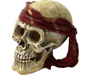 Fisk - 4FISH Skull with bandana 15x12.5x14 cm - AT47394