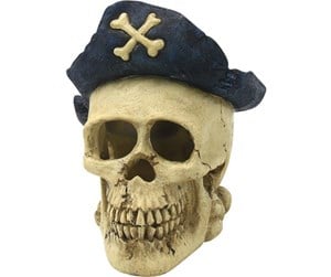 Fisk - 4FISH Skull with pirate hat 16x13x15.8 cm - AT47395