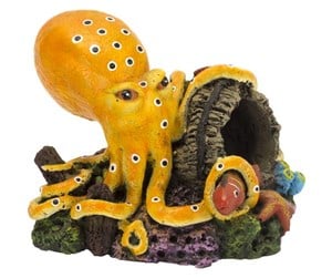 Fisk - 4FISH Octopus with barrel 11.5x8.7x8.7 cm - AT47454