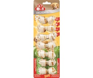 Hund - 8 in 1 8in1 Delights Bones XS 7 pcs. - T660307