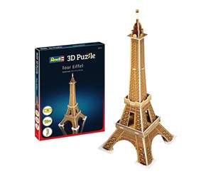 Puslespill - Revell 3D Puzzle Building Kit - Eiffel Tower 3D Puslespill - 00111