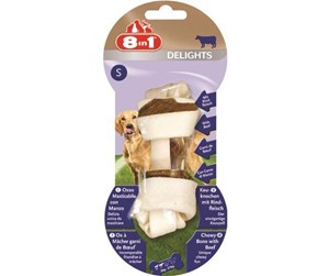 Hund - 8 in 1 8in1 Delights chewing bone Beef S - T660439