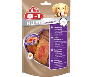 Hund - 8 in 1 8in1 Fillets Pro Active 80g - T660982