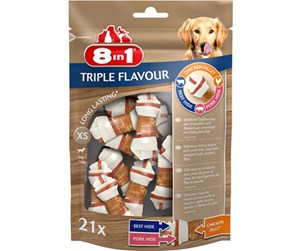 Hund - 8 in 1 8in1 Triple Flavour XS 21 pcs - T661427