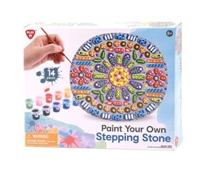 Kreative leker - PLAY Paint your own Cement Stepping Stone 14 pcs. - 78213