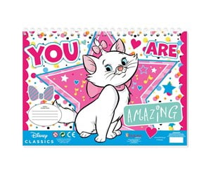 Kreative leker - Disney Marie Cat Coloring Pages with Stencil and Sticker - 000563013