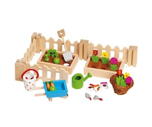 Treleker - Goki Dollhouse Garden Set 32 pcs. - 51729