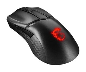 Mus - MSI Clutch GM31 - mouse - 2.4 GHz - Mus - Optisk - 6 - Svart - S12-4300980-CLA