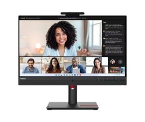 Skjerm - 24" Lenovo ThinkVision T24mv-30 - 1920x1080 - IPS - 90W USB-C - 63D7UAT3EU