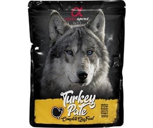 Hund - AlphaSpirit Alpha Spirit Pouch Turkey Pate 300 g - H5020009