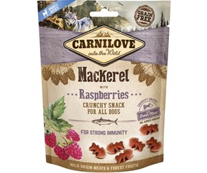 Hund - Carnilove Crunchy Mackerel with Raspberries 200g - CH190020